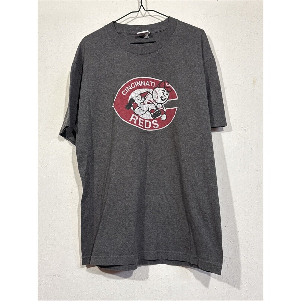 Vintage Cincinnati Reds Majestic Men’s Large Gray T-Shirt